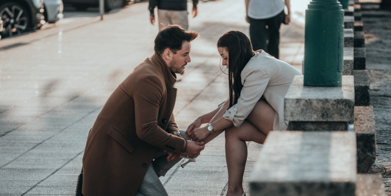 vrouw die haar waarde kent