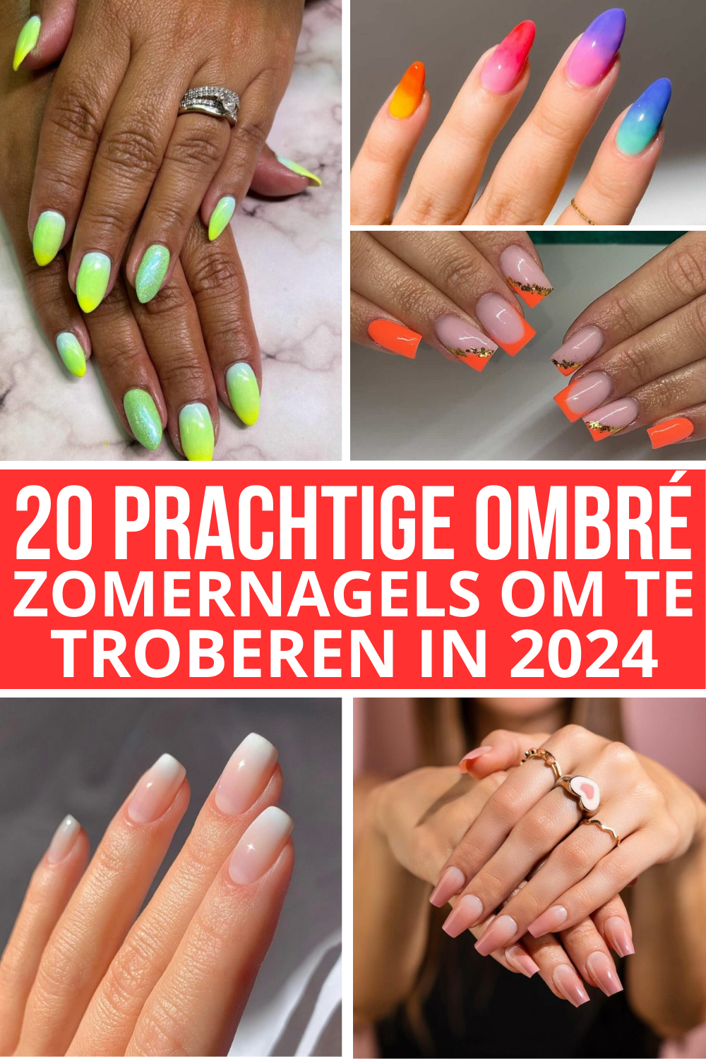 20 Prachtige Ombré Zomernagels Om Te Troberen In 2024