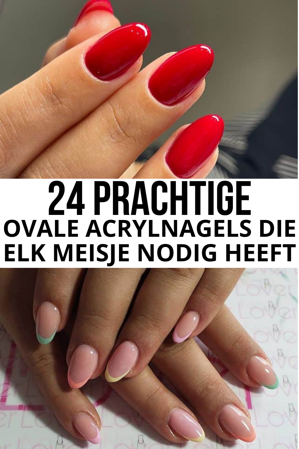 24 Prachtige Ovale Acrylnagels Die Elk Meisje Nodig Heeft