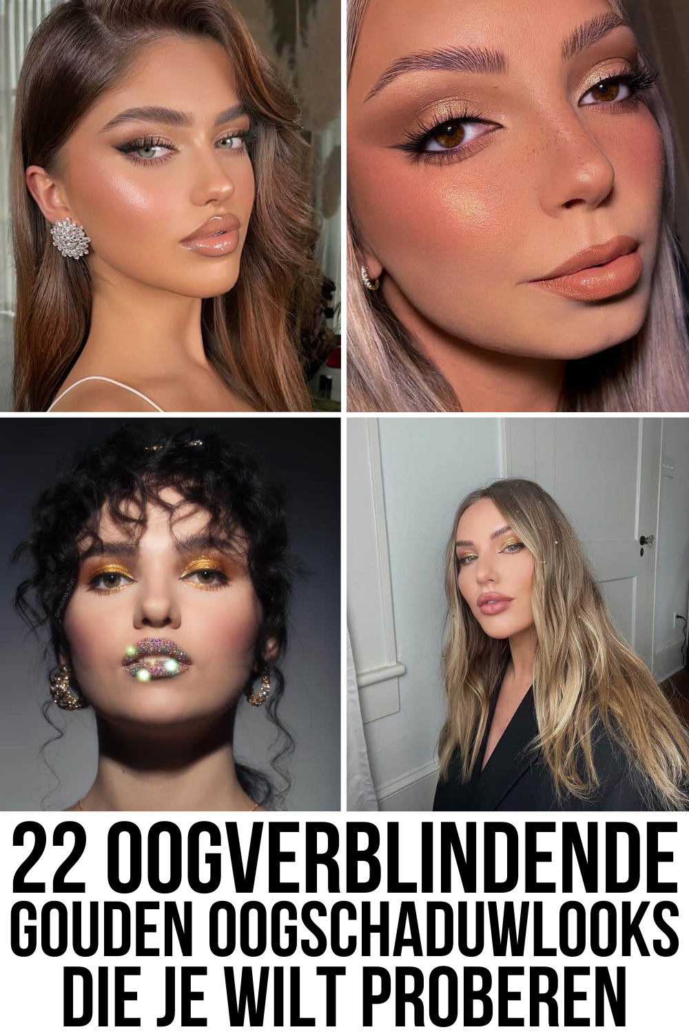 22 Oogverblindende Gouden Oogschaduwlooks Die Je Wilt Proberen