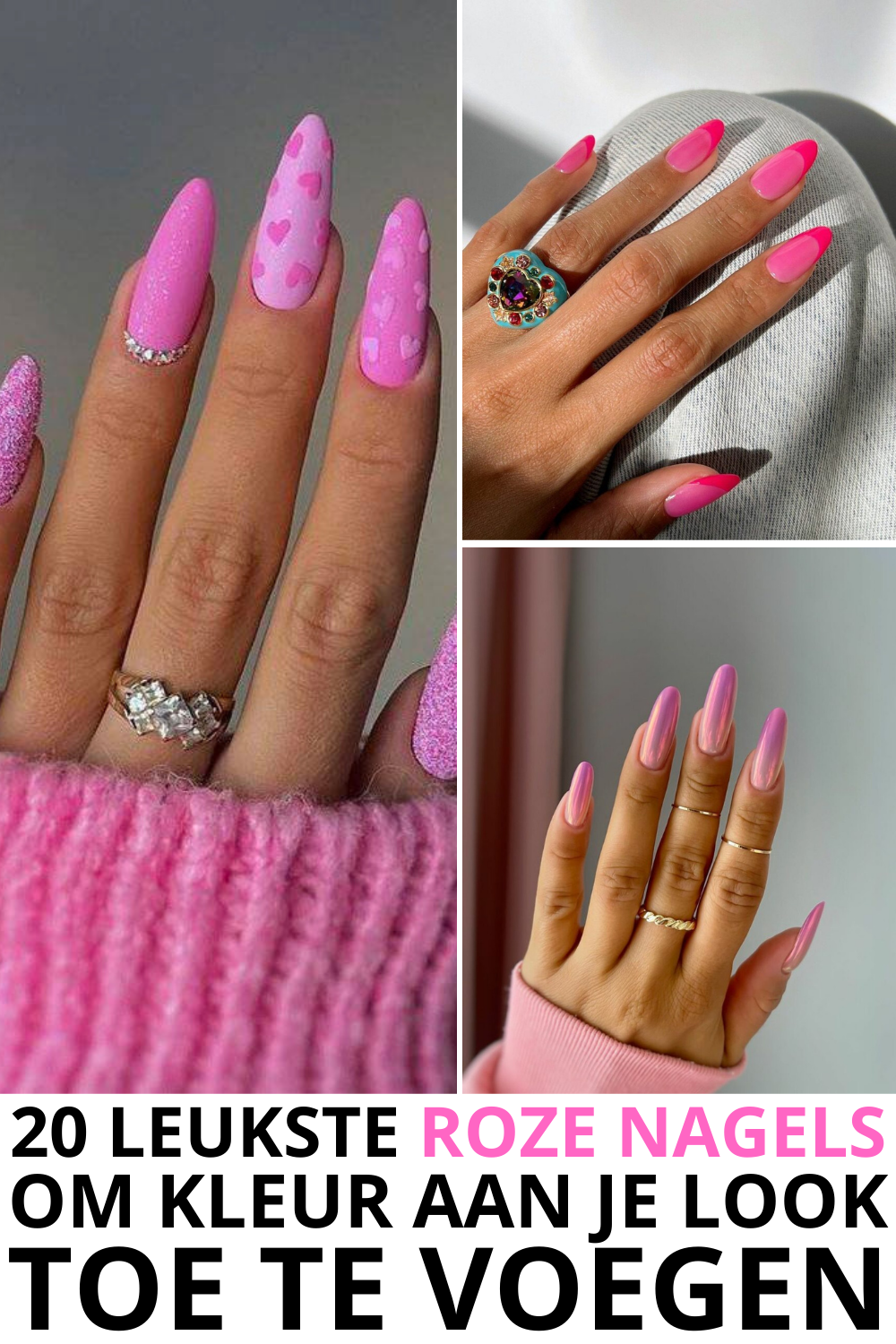 20 Leukste Roze Nagels Om Kleur Aan Je Look Toe Te Voegen