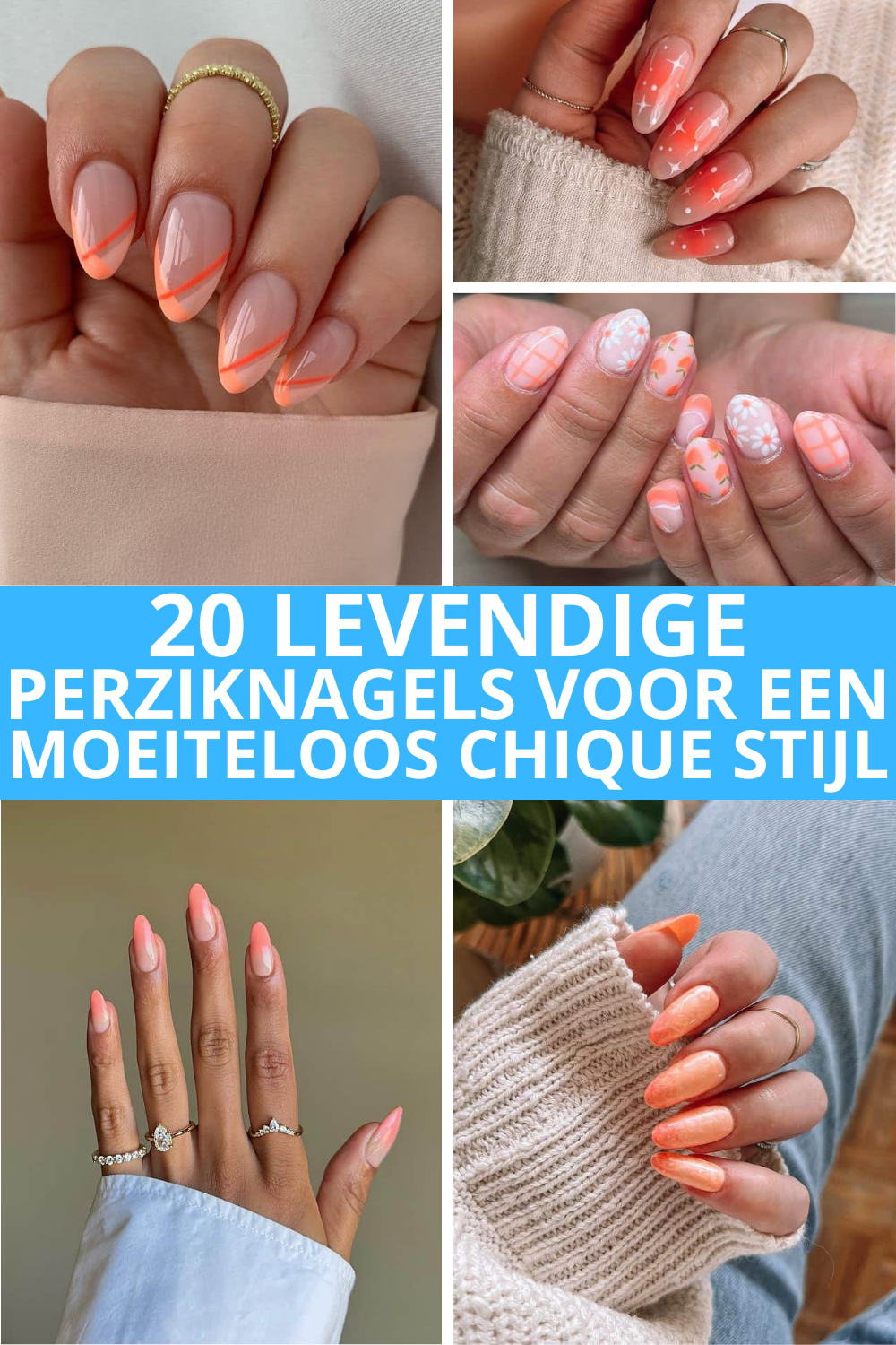 20 Levendige Perziknagels Voor Een Moeiteloos Chique Stijl