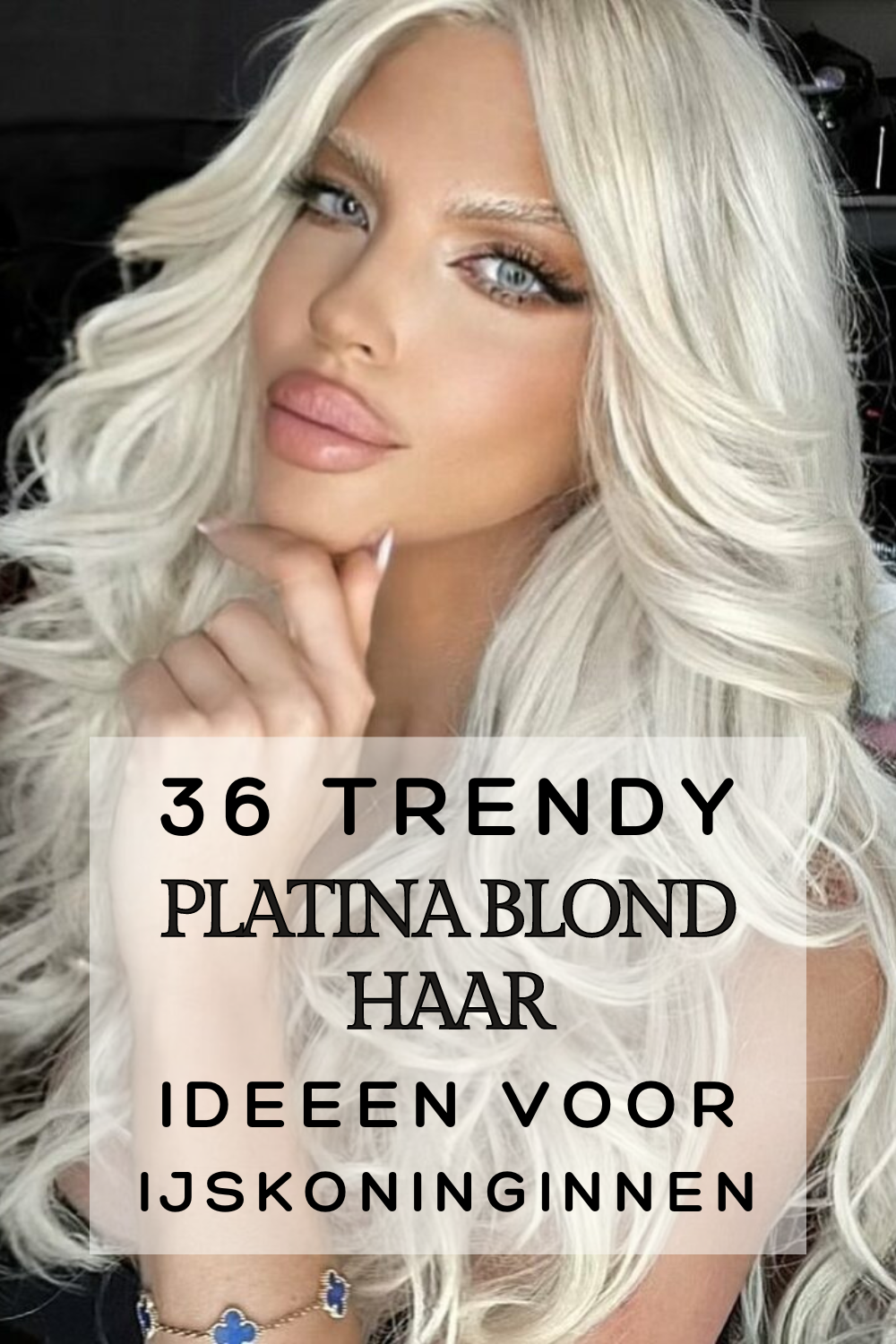 36 Trendy Platina Blond Haar Ideeën Voor IJskoninginnen