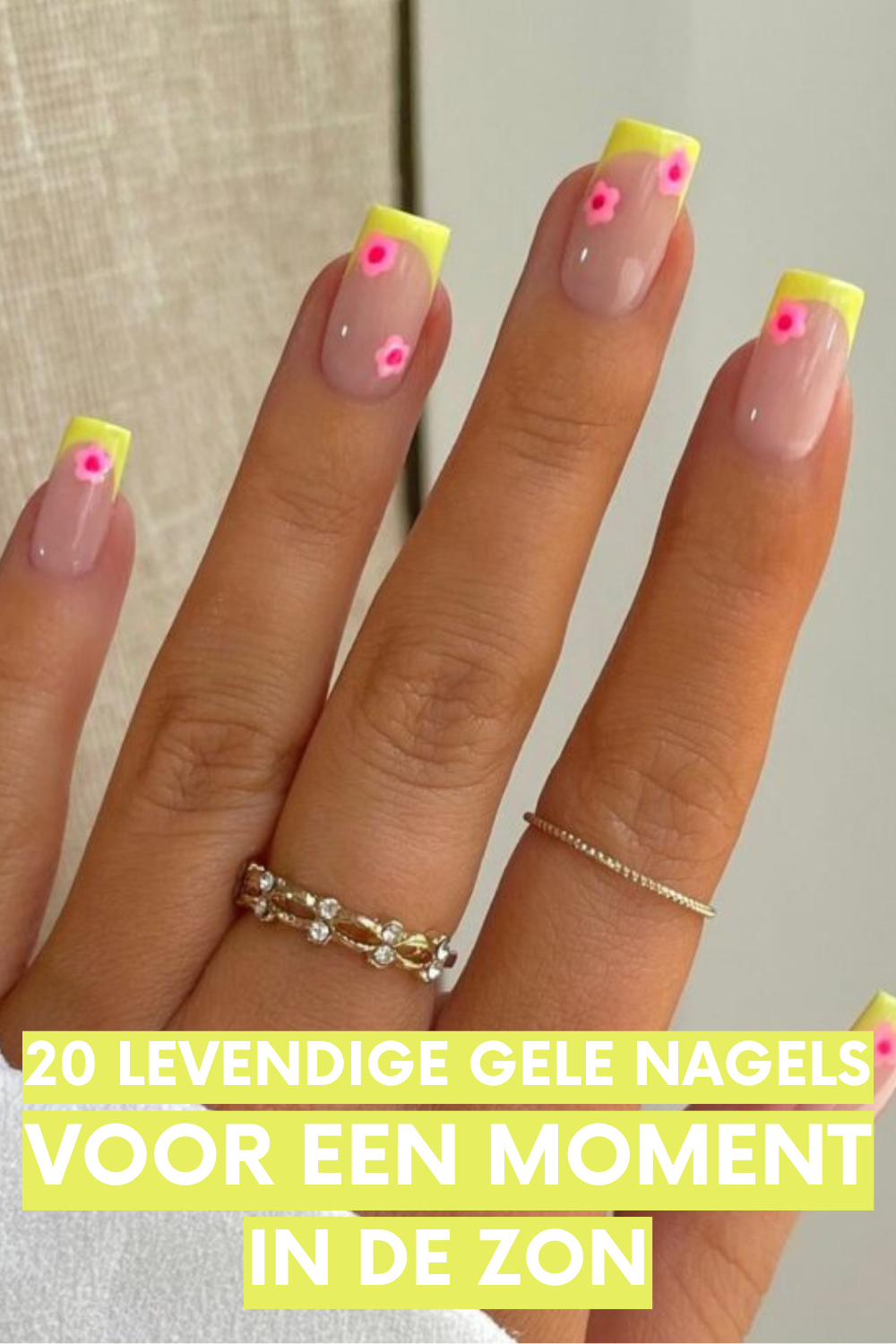 20 Levendige Gele Nagels Voor Een Moment In De Zon