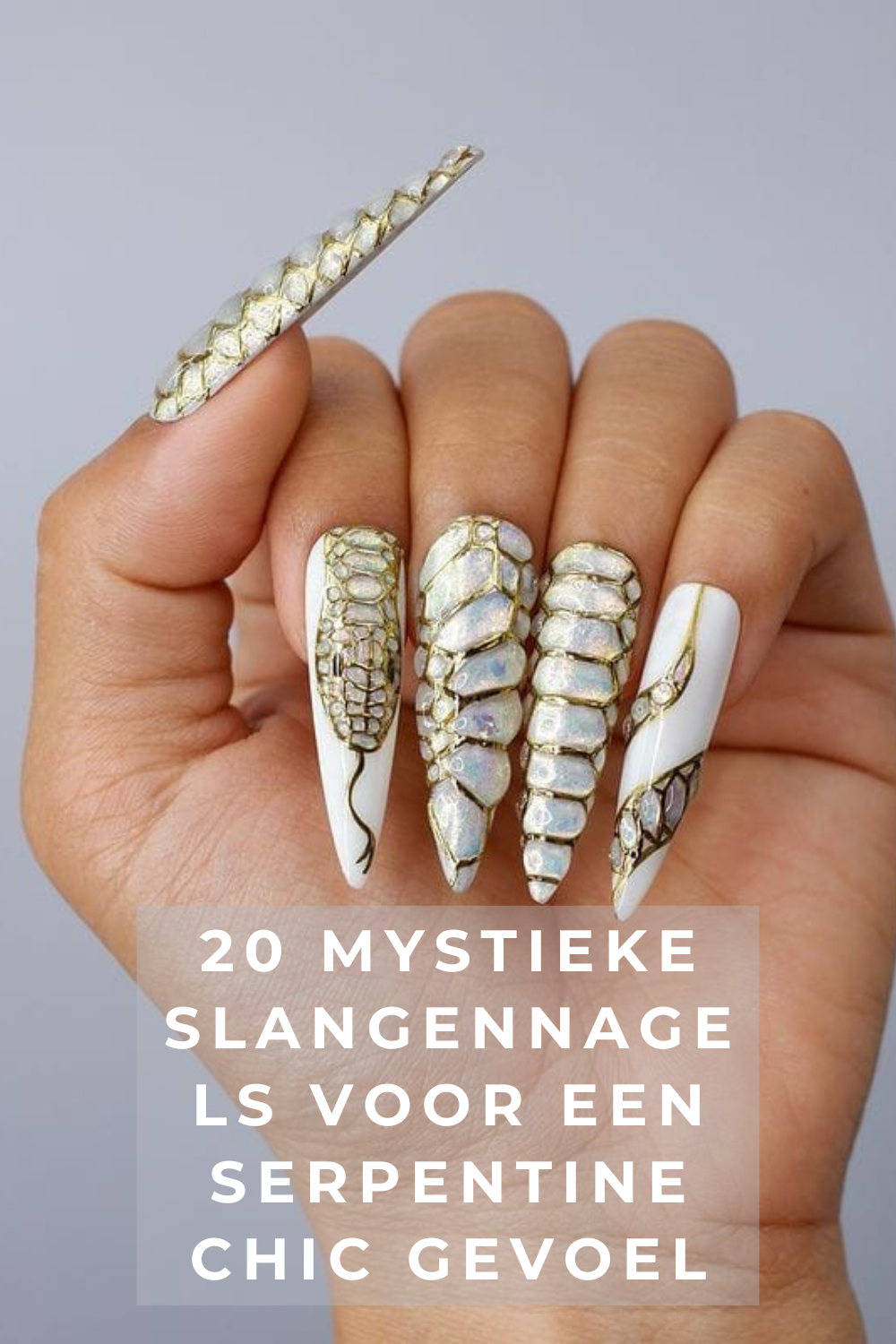 20 Mystieke Slangennagels Voor Een Serpentine Chic Gevoel