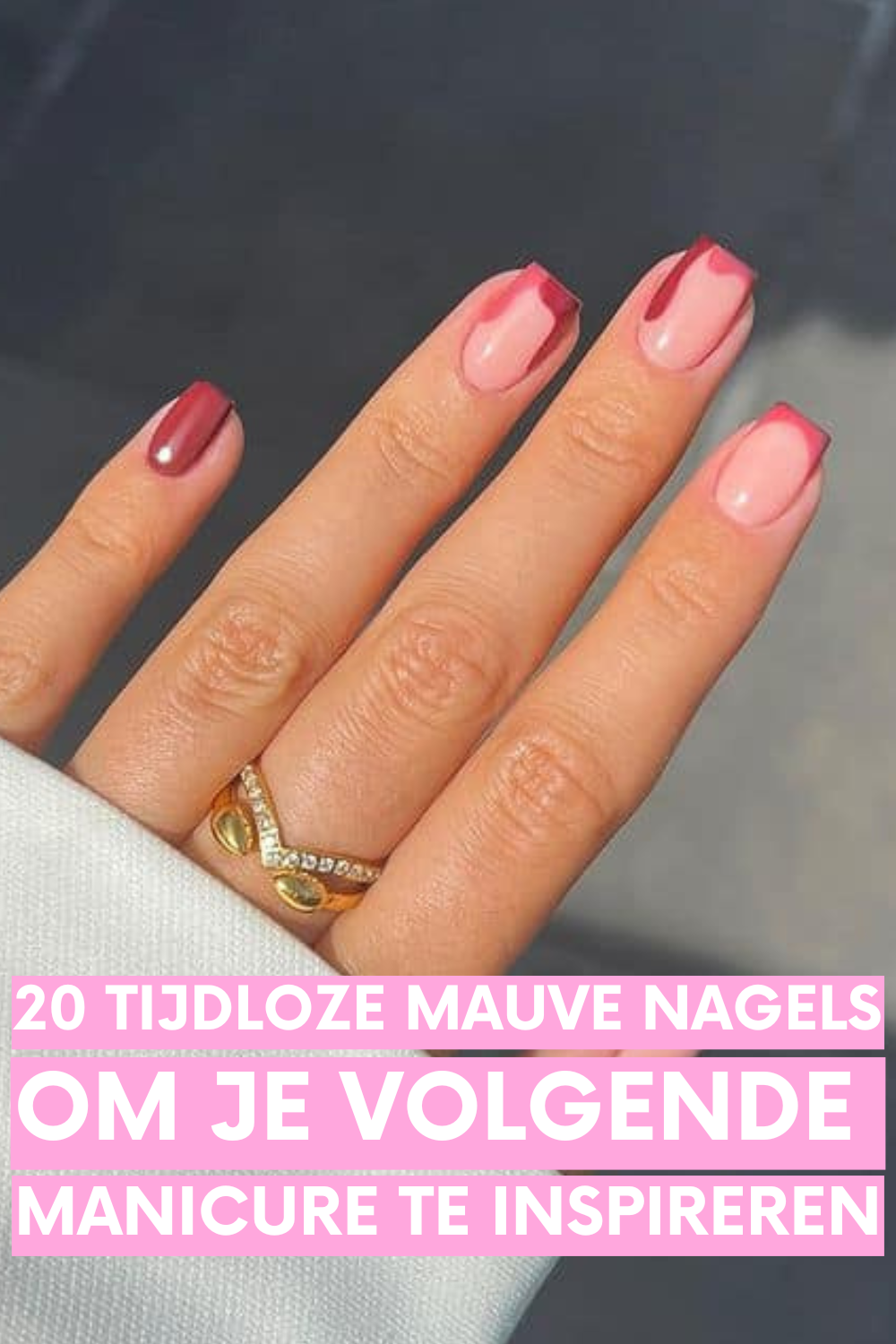 20 Tijdloze Mauve Nagels Om Je Volgende Manicure Te Inspireren