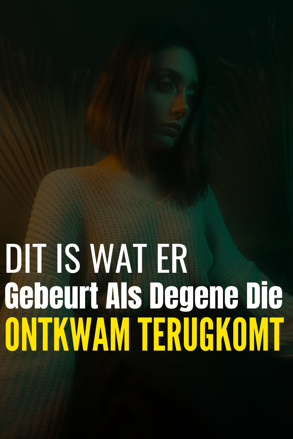 Dit Is Wat Er Gebeurt Als Degene Die Ontkwam Terugkomt