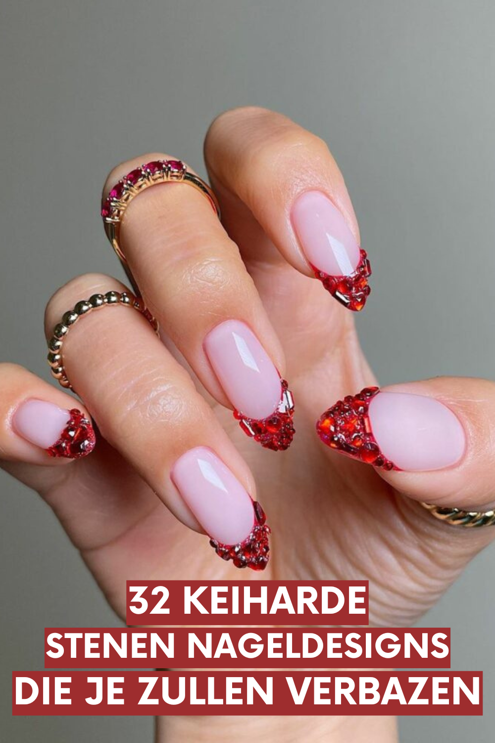 32 Keiharde Stenen Nageldesigns Die Je Zullen Verbazen