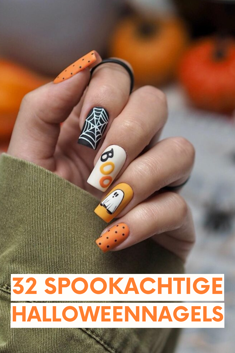 32 Spookachtige Halloweennagels Voor Een Heerlijk Seizoensgebonden Tintje