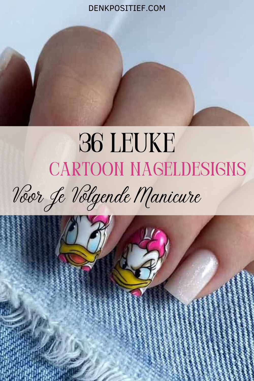 36 Leuke Cartoon Nageldesigns Voor Je Volgende Manicure