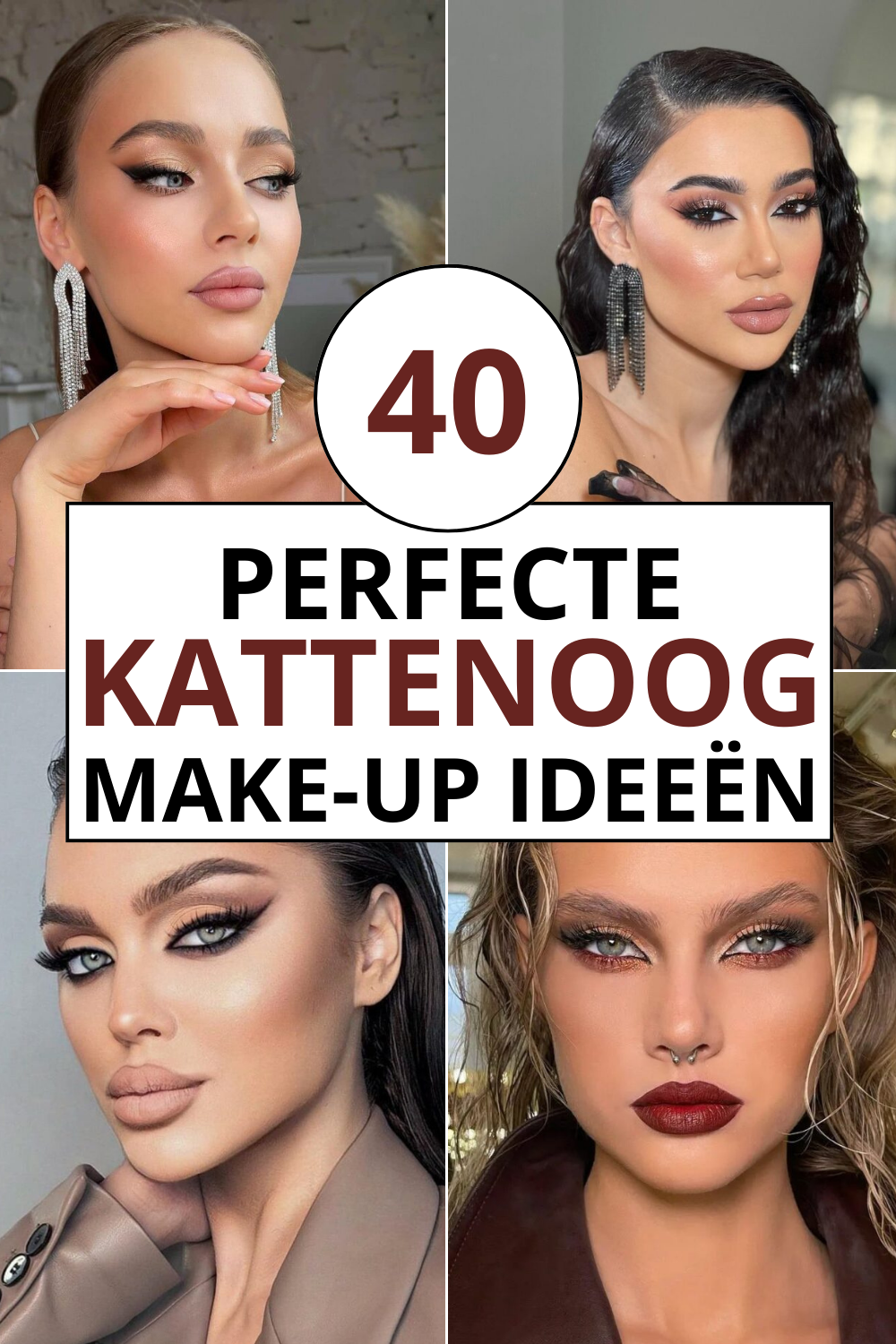 Laat Je Inspireren Door Deze 40 Perfecte Kattenoog Make-up Ideeën