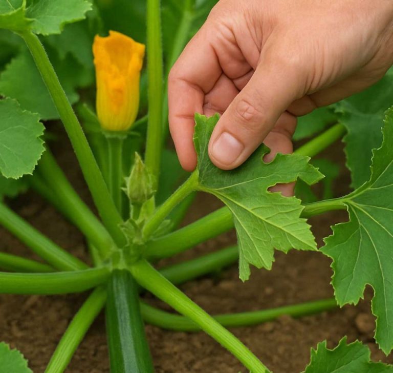 Stop met het verwijderen van bladeren van courgetteplanten – dit moet je wél doen