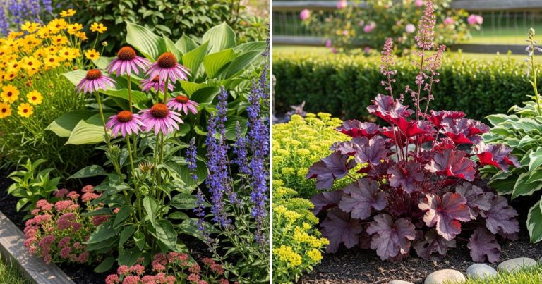 8 borderplanten die vrijwel voor zichzelf zorgen