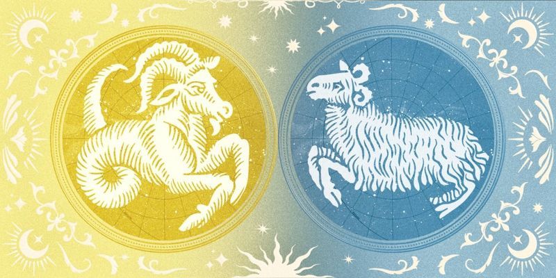 Aries and Capricorn