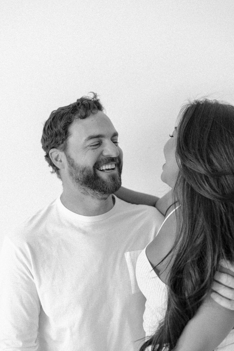 I still get butterflies when I look at you.