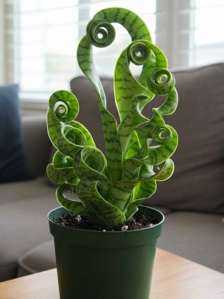 De Beste Manier Om Een Sansevieria In Een Spiraal Of Cirkel Te Laten Groeien