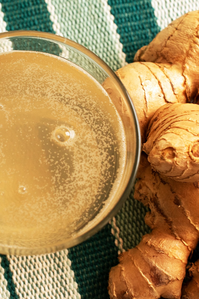 homemade ginger soda