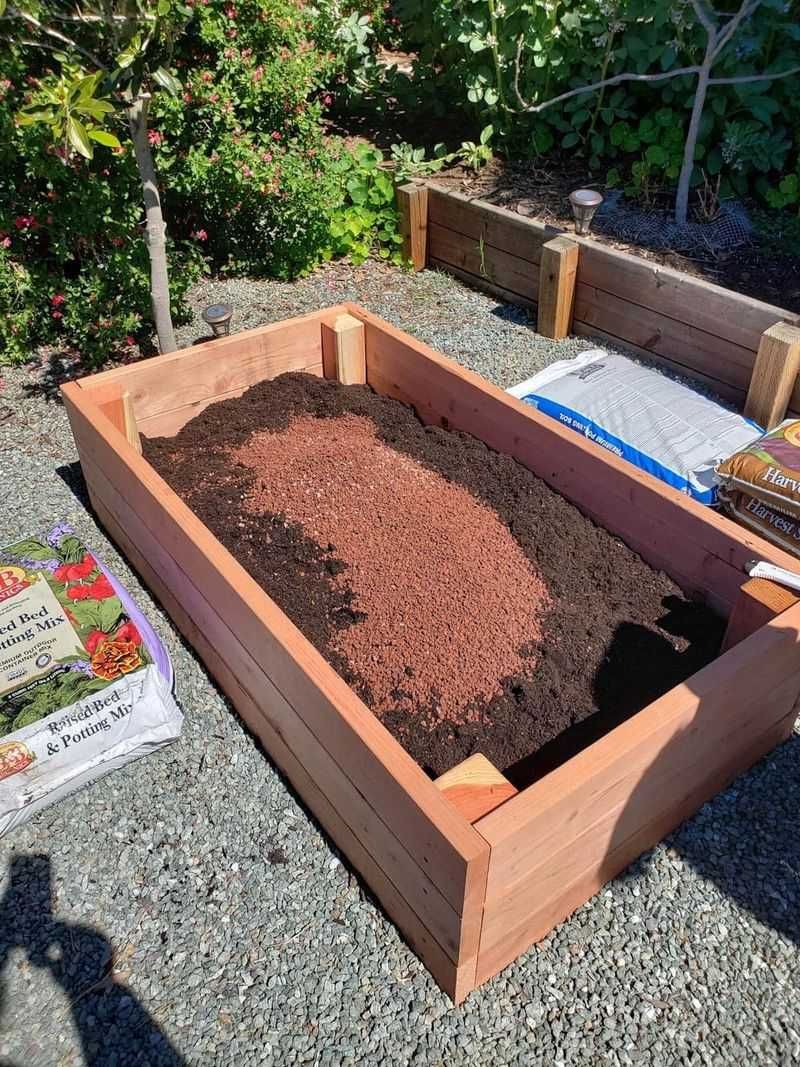 Add fresh compost