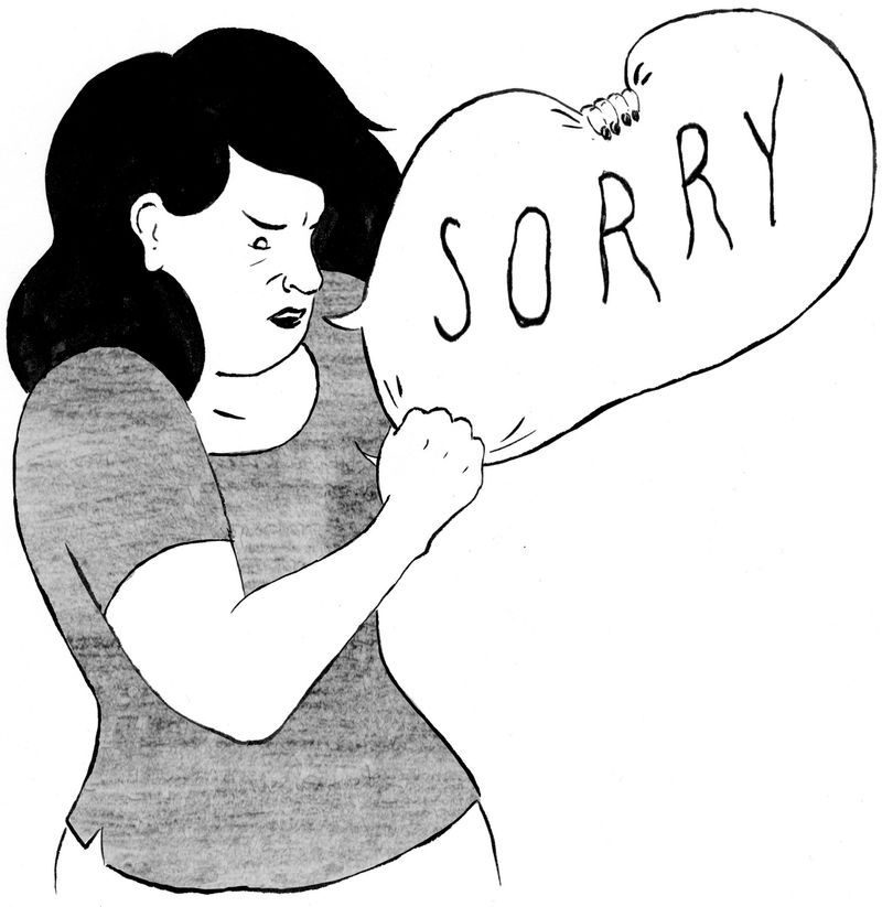 Apologizing when you’re not at fault