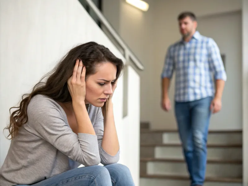 He shuts down or walks away during hard conversations.
