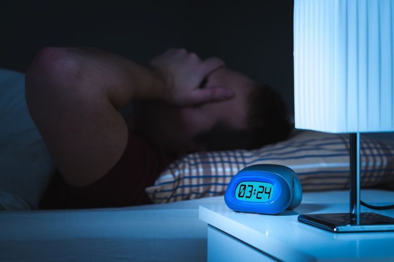 Sleeping too much or barely sleeping at all
