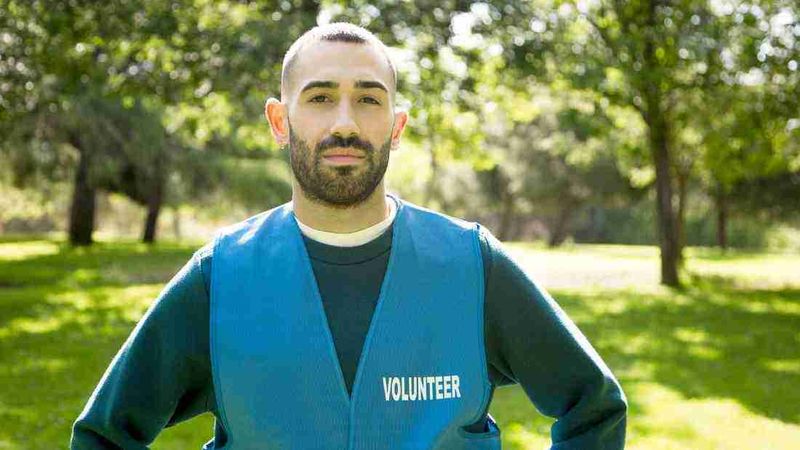 Volunteering just to be seen as a
