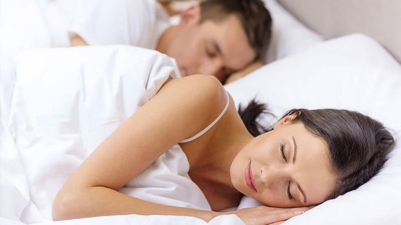 Go to bed at the same time when you can