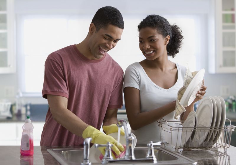 16. You learn how to divide household labor in a way that feels fair.