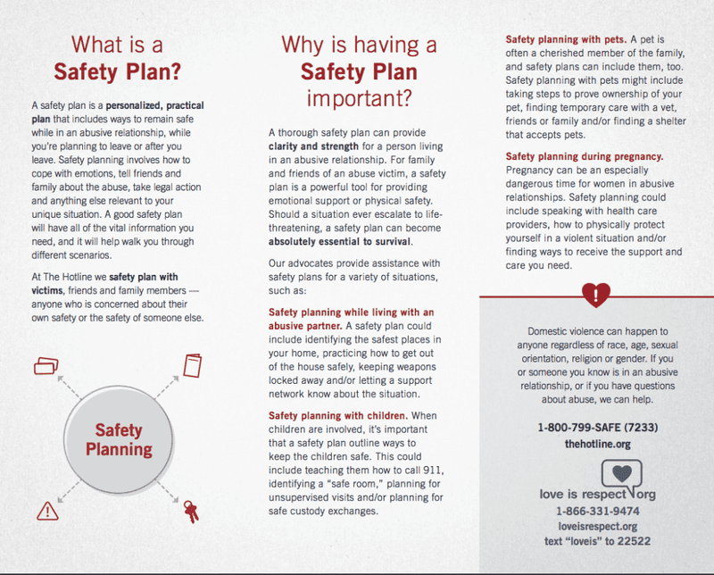 Abuse and Stalking Require a Safety Plan, Not a Dramatic Exit