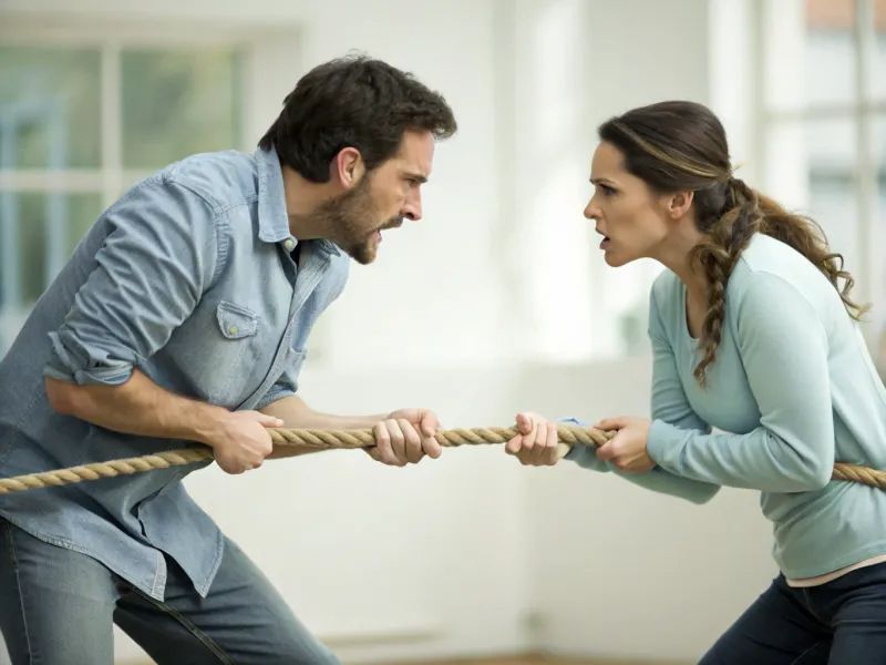 The relationship feels like a constant power struggle.