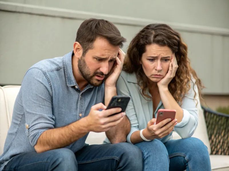 There's a constant fear of the relationship ending.