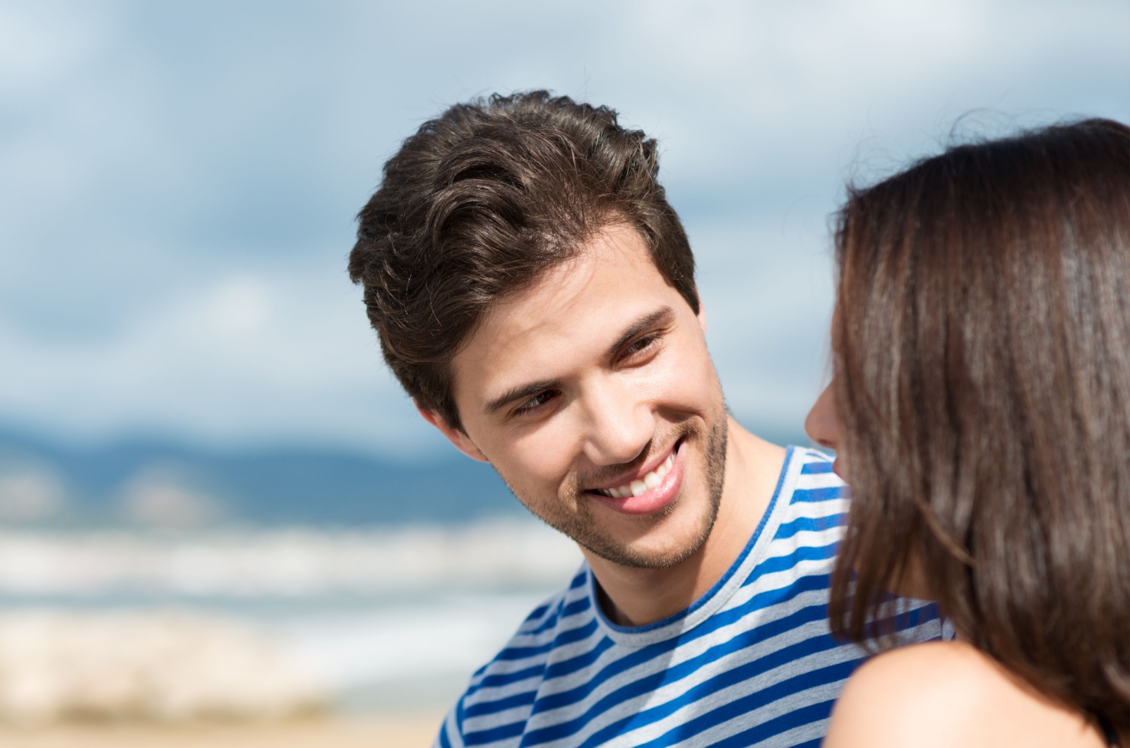smiling young man