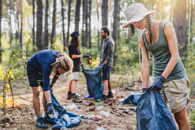 They pick up trash that isn’t theirs
